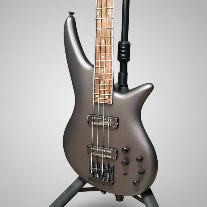 Jackson Spectra IV SBX 4 String Electric Bass Guitar - Satin Graphite