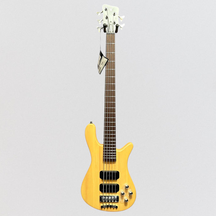 Warwick Rockbass Streamer Standard 5-String Electric Bass Guitar - Natural