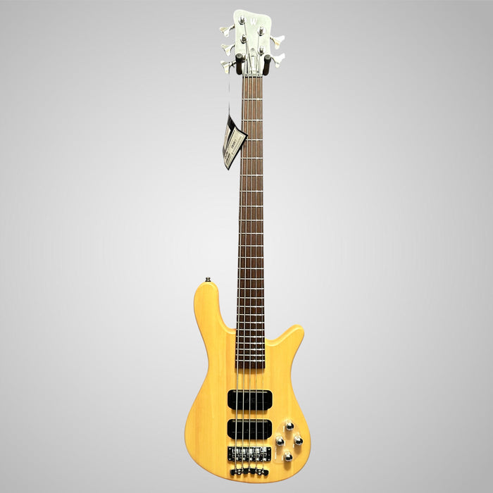 Warwick Rockbass Streamer Standard 5-String Electric Bass Guitar - Natural