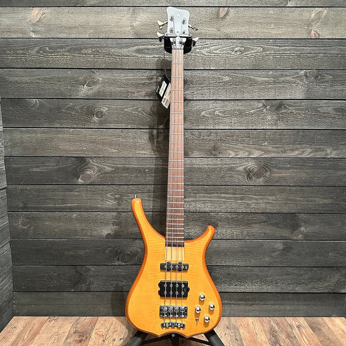 Warwick RockBass Infinity 4 String Electric Bass Guitar - Natural