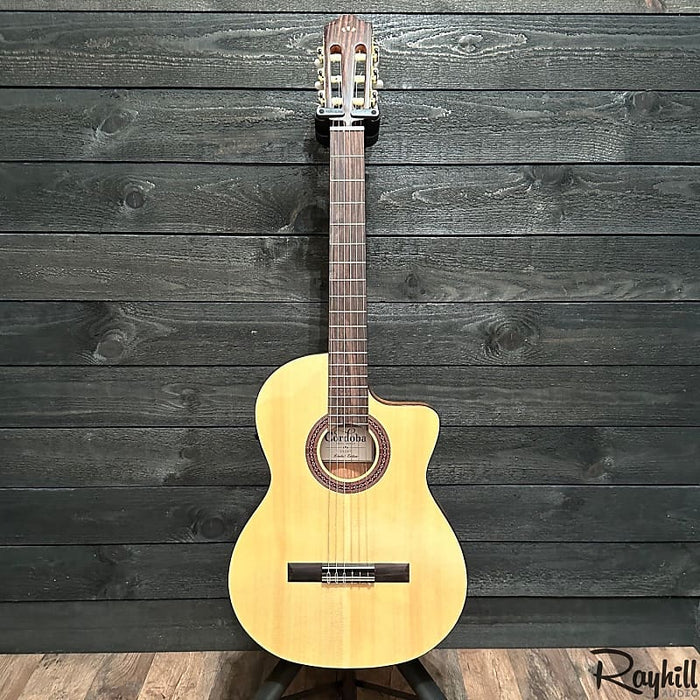 Cordoba C5-CET Spalted Maple Limited Classical Nylon Acoustic-Electric Guitar