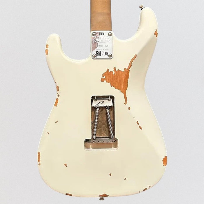 EVH Frankenstein "Frankie" Relic Electric Guitar - White