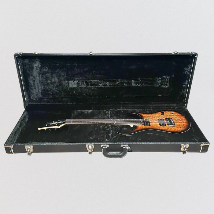 Schecter USA Custom Shop Sunset Extreme Exotic 6 Flamed Koa Electric Guitar - Tabacco Sunburst